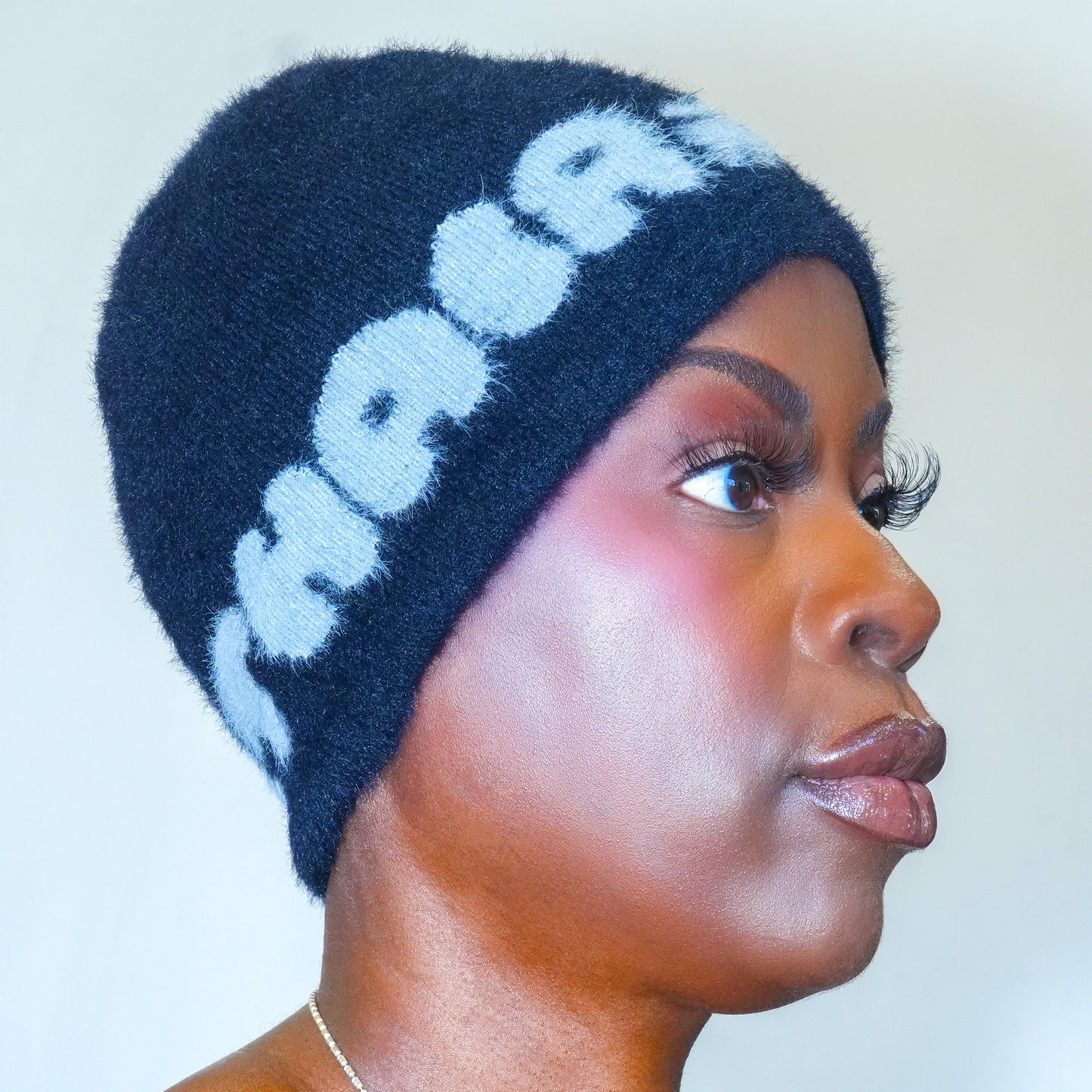 "BEANIE BONET" In Grey