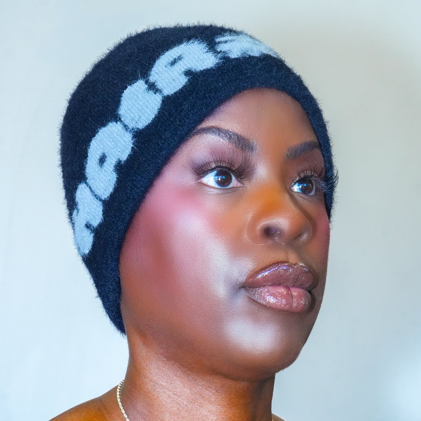 "BEANIE BONET" In Grey