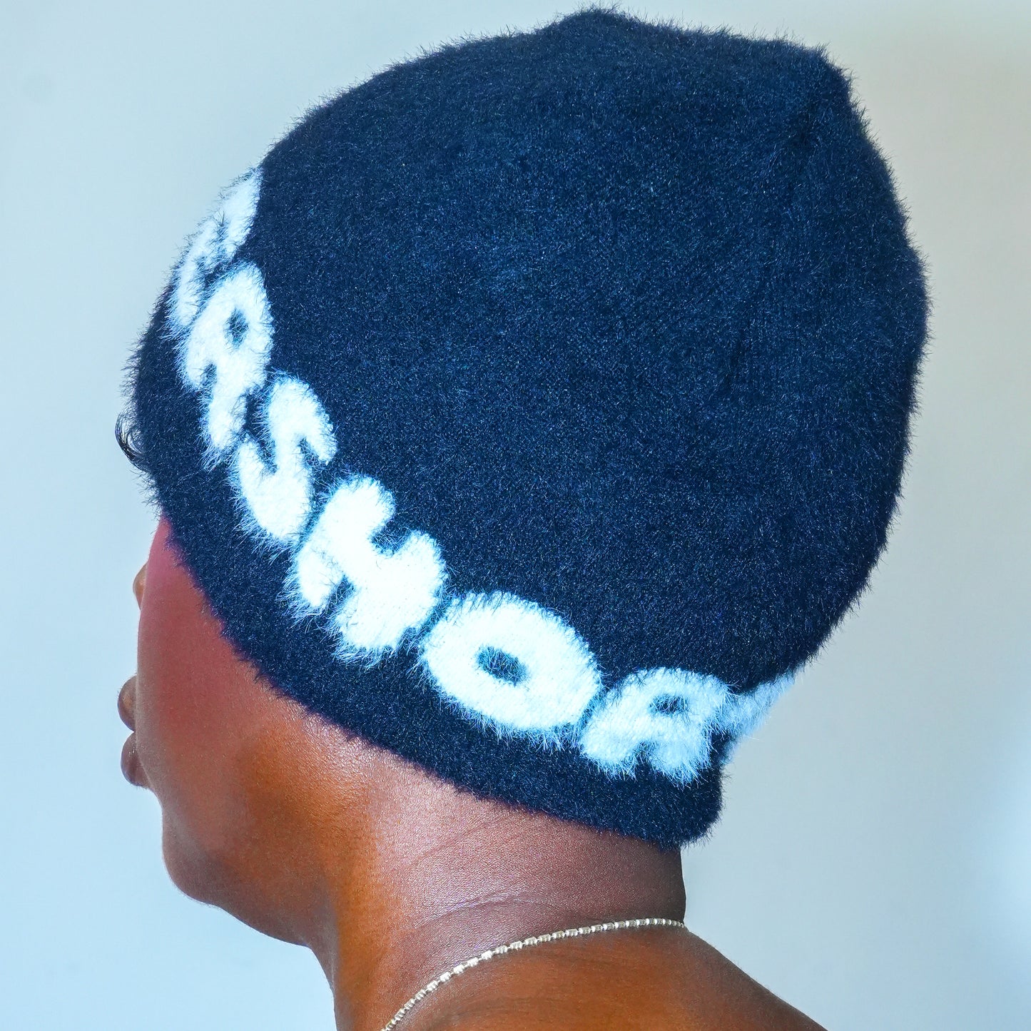 "BEANIE BONET" In White